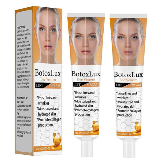 Generic 2PCS Bee Venom Firming Face Cream – Anti-Wrinkle & Lifting Moisturizer for Face and Neck – Hydrating & Soothing Formula for All Skin Types – Anti-Aging Skincare for a Smoother, Radiant Look