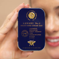The Edinburgh Natural Skincare Company Ltd. Moisturising Solid Hand Cream Bars | For Dry & Sensitive Hands | Luxury No.1 Scent | Natural Hand Cream | No Sticky Residue | Luxury Gift | Cruelty Free | Edinburgh Skincare Company
