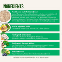 Vivo life - Supergreens, Vegan Superfood with Vitamins, Minerals, Live Cultures, Fruits & Greens, 30 Servings - 240g (Blueberry & Lucuma)