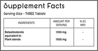 SynBio Premium+ - Plant Sterols | 60 Tablets | Vegetarian | Maintain & Lower Cholesterol Levels | Proven Supplement to Lower Cholesterol Levels | Supports Heart Wellbeing | Made in the UK
