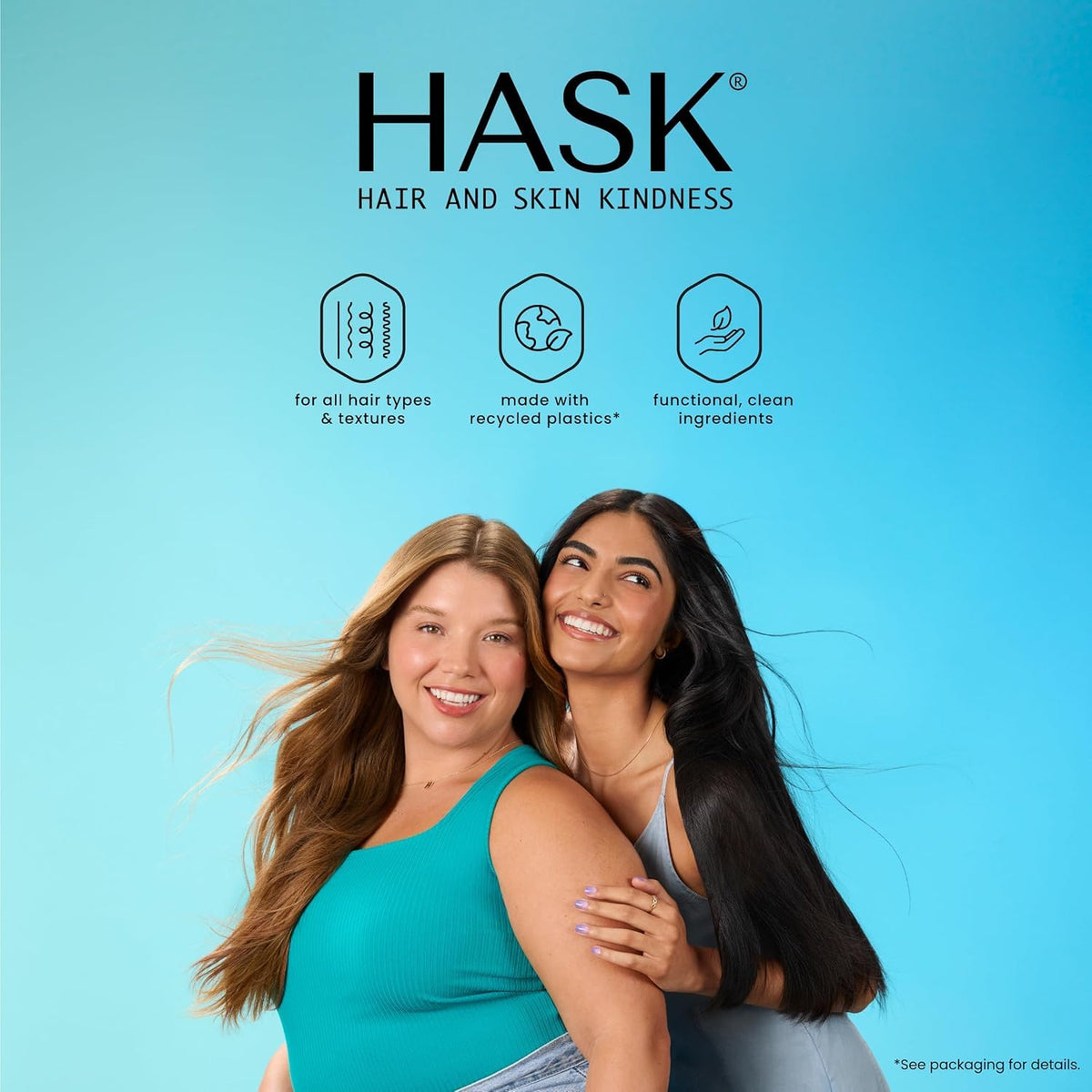 HASK Strength & Length Boosting Scalp & Hair Serum with Rosemary Oil, Tea Tree Oil and Biotin, Repairs Damage, Strengthens Strands, Sulfate-Free, Cruelty-Free – 100 ml