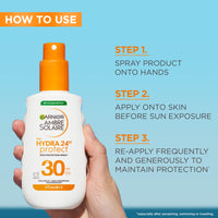 Garnier AS HYDRA48 SPF30 SP150ML EN