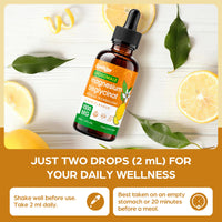 Gaelikine Magnesium Bisglycinate Drops 1000mg, Lemon Flavour, Vegan, 60ml