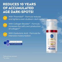 NIVEA Luminous 630 Anti Dark-Spot & Anti-Age Serum (30ml), Anti-Wrinkle Face Serum Reduces Age Spots and Dark-Spots, Firming and Hydrating Serum to Reduce Wrinkles and Fine Lines