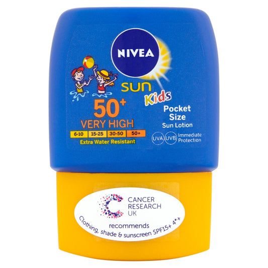 Nivea Sun Kids Pocket Size Sun Lotion with SPF50, 50ml