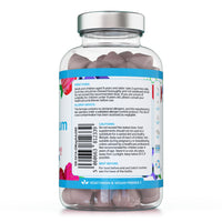 swiss bioenergetics Magnesium Gummies, Providing 180mg Daily dose of Elemental Magnesium from Citrate - 60 Natural Berry Flavour Chewable Yummy Gummies for Better Sleep, Muscle and Nerve Support - UK Made