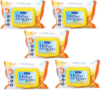ZOPPER Hayfever Allergy Relief Wipes | Hayfever Wipes | Natural Remedy for Hay Fever -Resealable Pack - Suitable for Face and Hands | Wipes Travel Pack 3 Pack (90 Wipes)