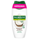 Palmolive Naturals Coconut & Milk Shower Gel 2 x 250 ml - Cream Shower with Moisturising Milk and Coconut Fragrance