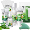 Xumann 12PCS Skin Care Gift Sets for Teenage Girls, Aloe Vera Skincare for Women, Simple Pamper Face Care Kit for Teen
