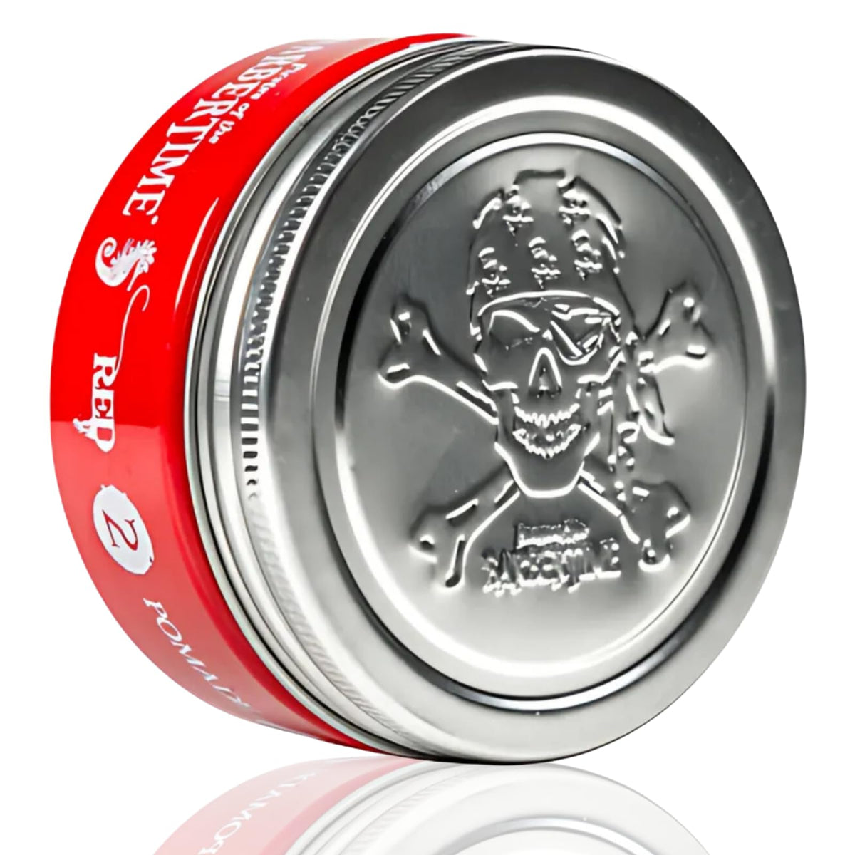 BarberTime BARBERTIME Hair Styling Aqua Wax | No2 Red Pomade Shine Look | Long Lasting Gel Formula Strong Hold 150 ml