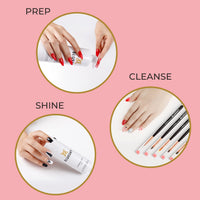 BLUESKY Bluesky Gel Polish Cleanser, 250ml 99.9% Isopropyl Alcohol, Nail Prep and Wipe Solution, Gel Nail Polish Residue Cleanser, Multi-Purpose, Remove Sticky Tacky Layer