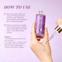 ANAI RUI ANAiRUi 5% Tranexamic Acid Serum 50 ml, Dark Spot Correcting Serum with Tranexamic Acid + Hyaluronic Acid + Niacinamide, Targets Hyperpigmentation, Even Skin Tone