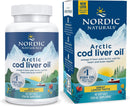 Nordic Naturals Arctic Cod Liver Oil, Lemon - 90 Soft Gels - 750 mg Total Omega-3s with EPA & DHA - Heart & Brain Health, Healthy Immunity, Overall Wellness - Non-GMO - 30 Servings