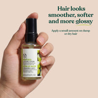The Body Shop Grapeseed Glossing Serum (1x 60ml), Hair Serum for Shine, Smoothing Serum for Frizz Control, Made with Grapeseed Extract & Sesame Seed Oil