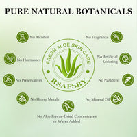 100% Natural Aloe Vera Gel for Face, Body & Hair – 100g Cold Pressed – Soothing, Hydrating & Repairing – Relieves Dry Skin, Sunburn, Blemishes & Itchiness – For All Skin Types