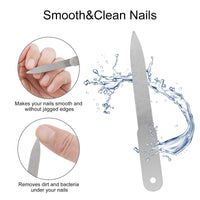 Azymi Toe Nail Clippers for Thick Nails, Heavy Duty Toenail Scissors Cutters Kit with Nail File & Nail Hook, Sharp Curved Blades- Wide Jaw Opening- Soft Handle