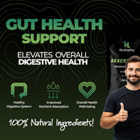 Nutrality Akkermansia Supplement | 30 Capsules with 30 Billion AFU | Resistant Starch for Gut Health | Freeze-Dried for Freshness | Delayed Release for Optimal Absorption | Probiotic Support