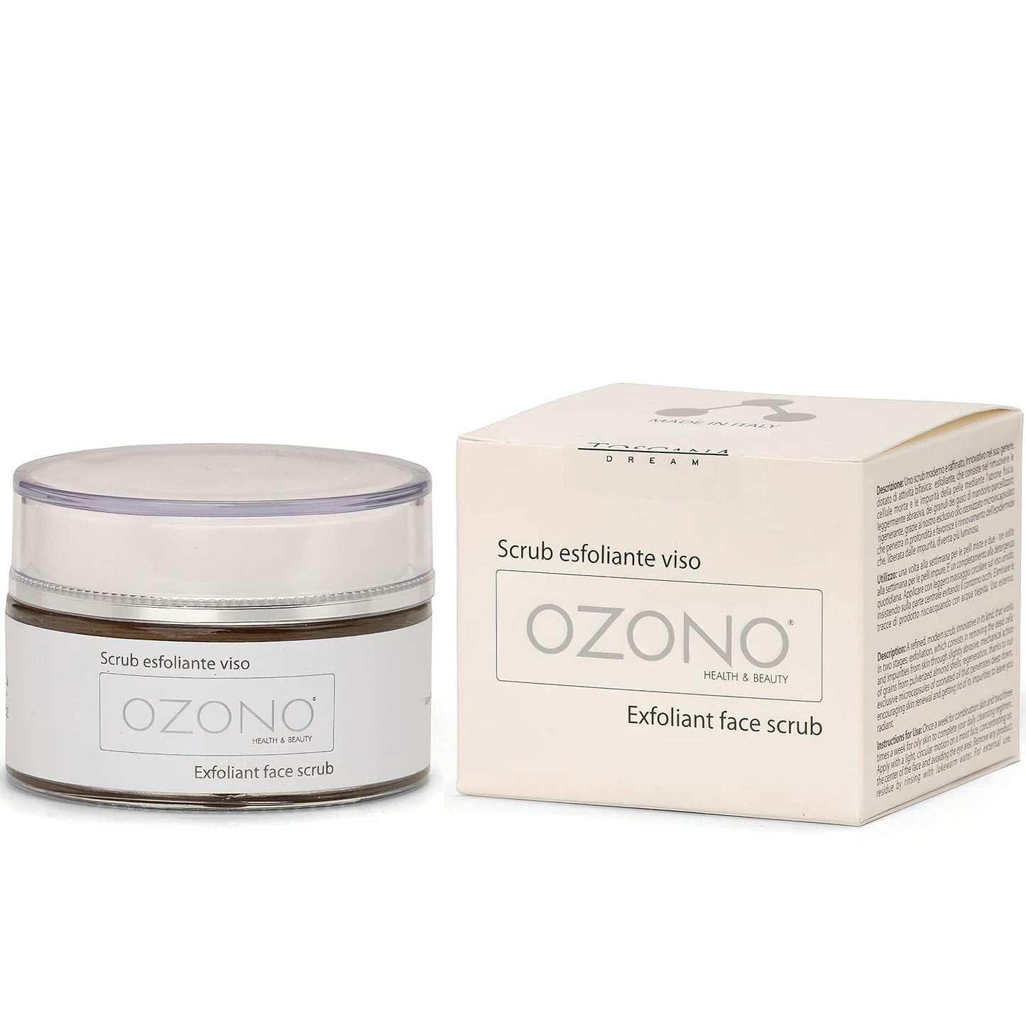 OZONO HEALTH & BEAUTY Exfoliates the face