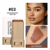 Coloroom Skin Tint Foundation Stick – Hydrating Tinted Moisturiser & Portable Beauty Balm Serum Boosted Makeup Stick for Face