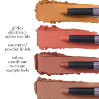 Julep Eyeshadow 101 Crème-to-Powder Eyeshadow Stick (Ochre Matte) Long-Lasting, Waterproof Eye Shadow - Blendable, Crease-Proof with Built-In Smudger