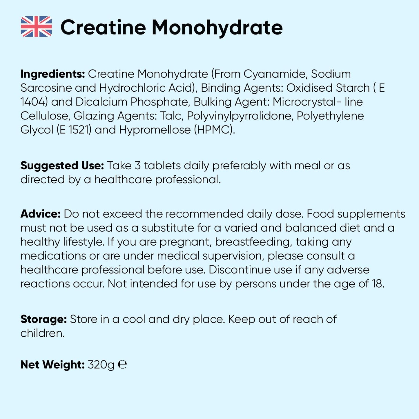 WeightWorld Creatine Monohydrate 3000mg - 270 Vegan Tablets - 3 Months Supply - Micronised for Easy Absorption - Creatine Monohydrate Powder Tablets for Men & Women - Unflavoured, Keto-Friendly & Gluten-Free
