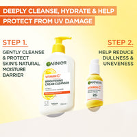 Garnier Vitamin C* Serum Cream, Brightening Face Moisturiser, SPF25, 50ml