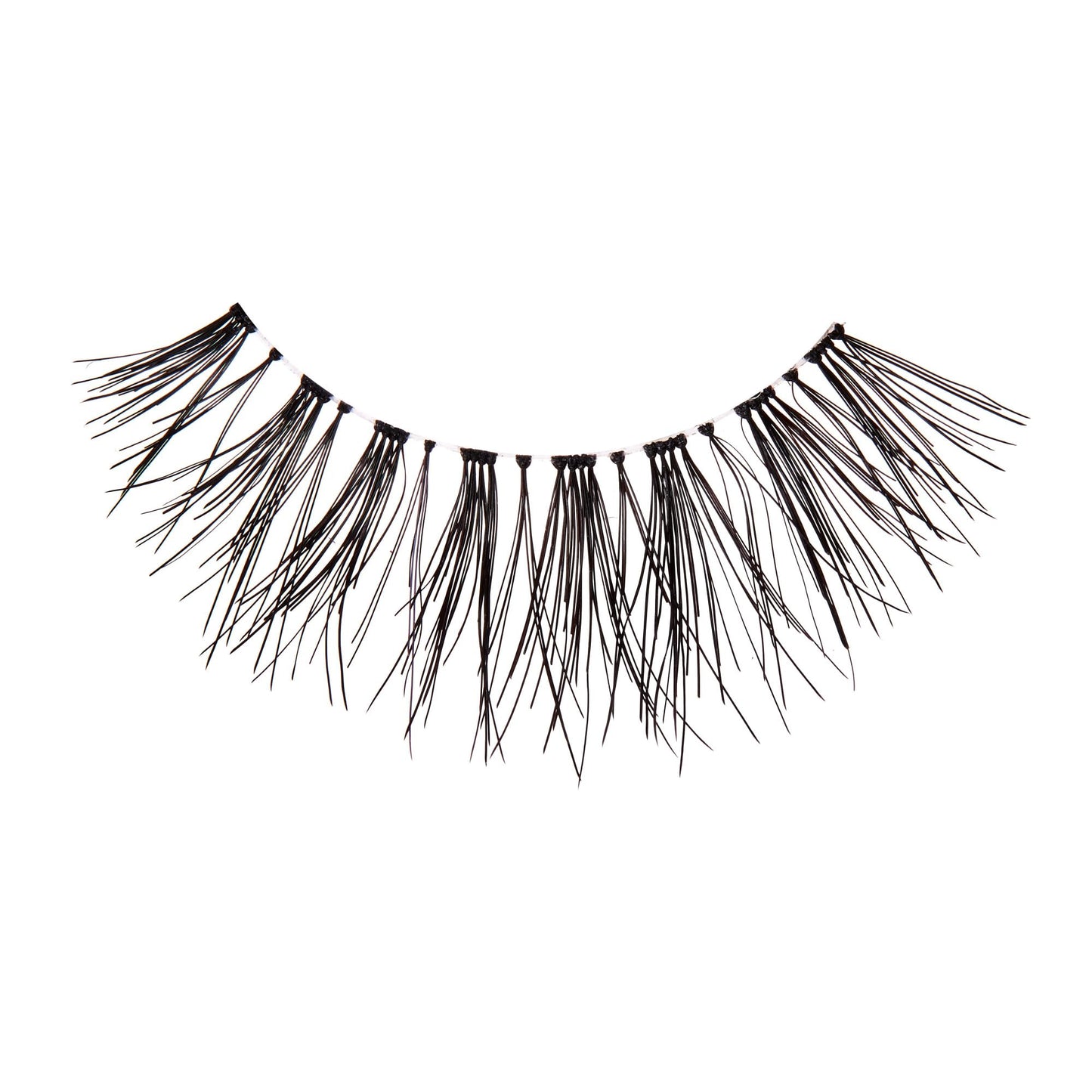 KISS Looks So Natural False Eyelashes Double Pack, Lightweight & Comfortable, Tapered End Technology, Reusable, Cruelty-Free, Contact Lens Friendly, Style 'Flirty', 2 Pairs Fake Eyelashes