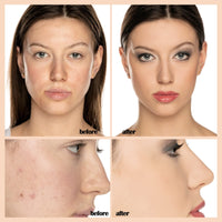 Aquapurity Phoera® Full Coverage Foundation Soft Matte Oil Control Concealer 30ml Flawless Cream Smooth Long Lasting (103 WARM PEACH)