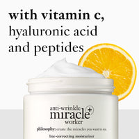 philosophy anti-wrinkle miracle worker day cream 60ml | moisturiser with retinol