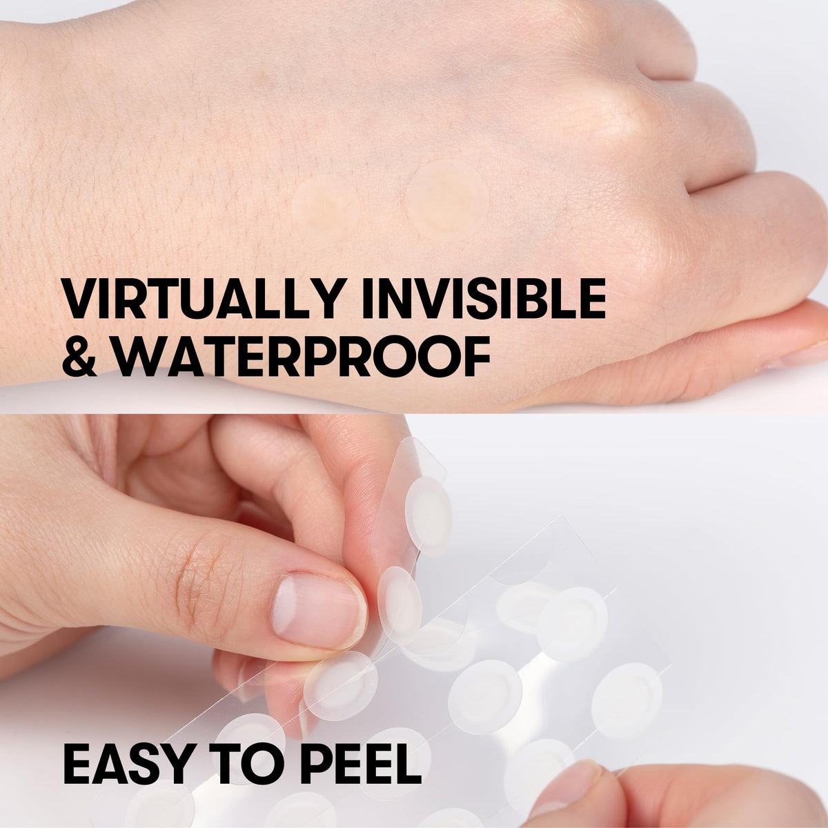 VT COSMETICS Cica Spot Patch, Waterproof Pimple Patches for Acne Care, Spot Care (48 Patches)
