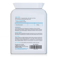 swiss bioenergetics Ultra-Resveratrol 150mg 90 Capsules - High Strength 150mg Trans Resveratrol - High Potency Targeted Release Antioxidant Supplement