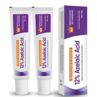 2Pcs Azelaic Acid The Ordinary, Azelaic Acid Serum, 12% Azelaic Acid Azelaic Acid 20% Cream Face Skin Care Pigmentation Treatment for All Skin Types