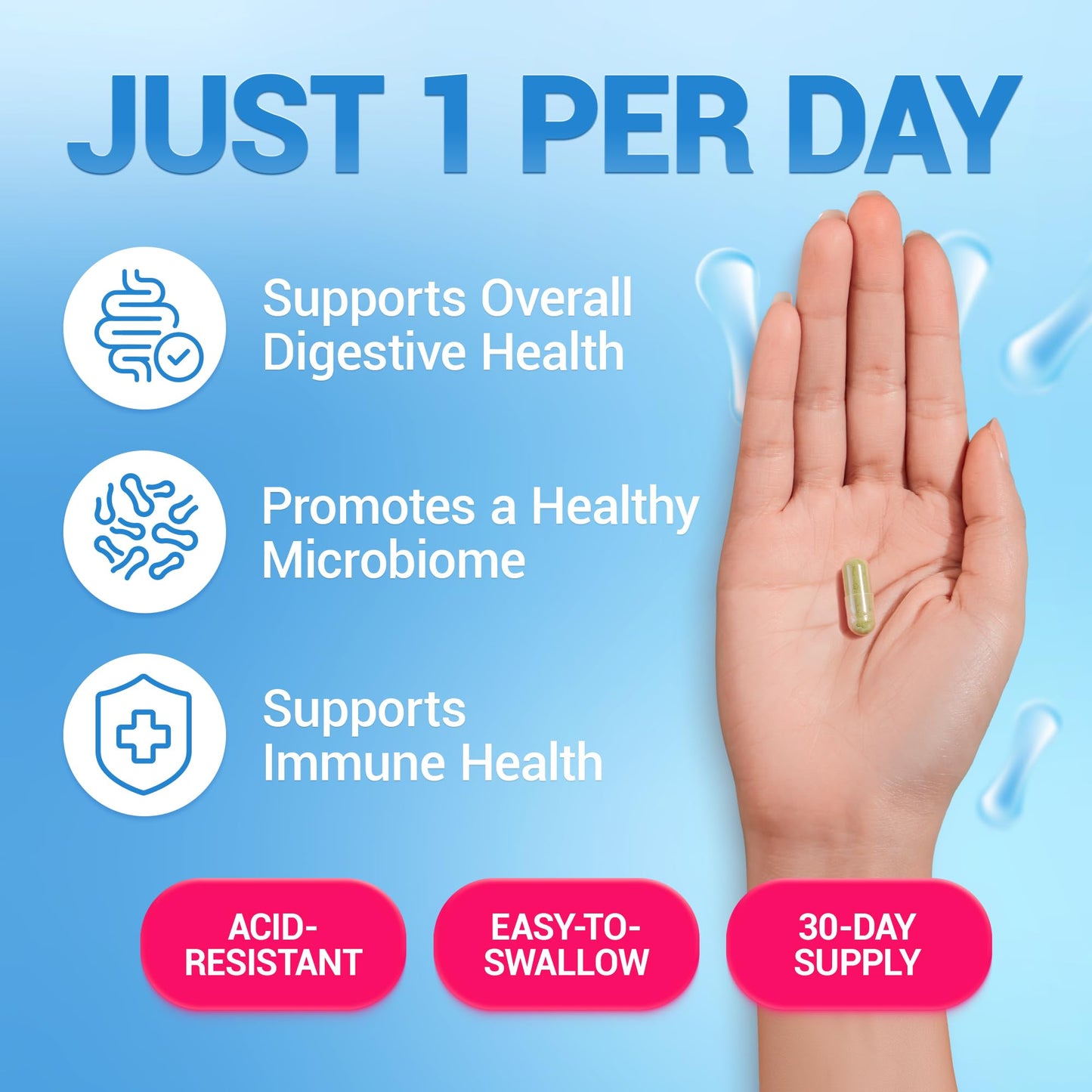 Dr. Berg Nutritionals Dr. Berg Bio Cultures Complex Probiotics with Prebiotics | 60 Billion CFU | Prebiotic and Probiotic Supplements with Lactobacillus and Bifidobacterium Strains