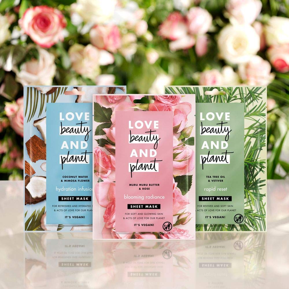 Love Beauty And Planet Love Beauty & Planet Blue, Coconut & Mimosa Blossom Face Mask