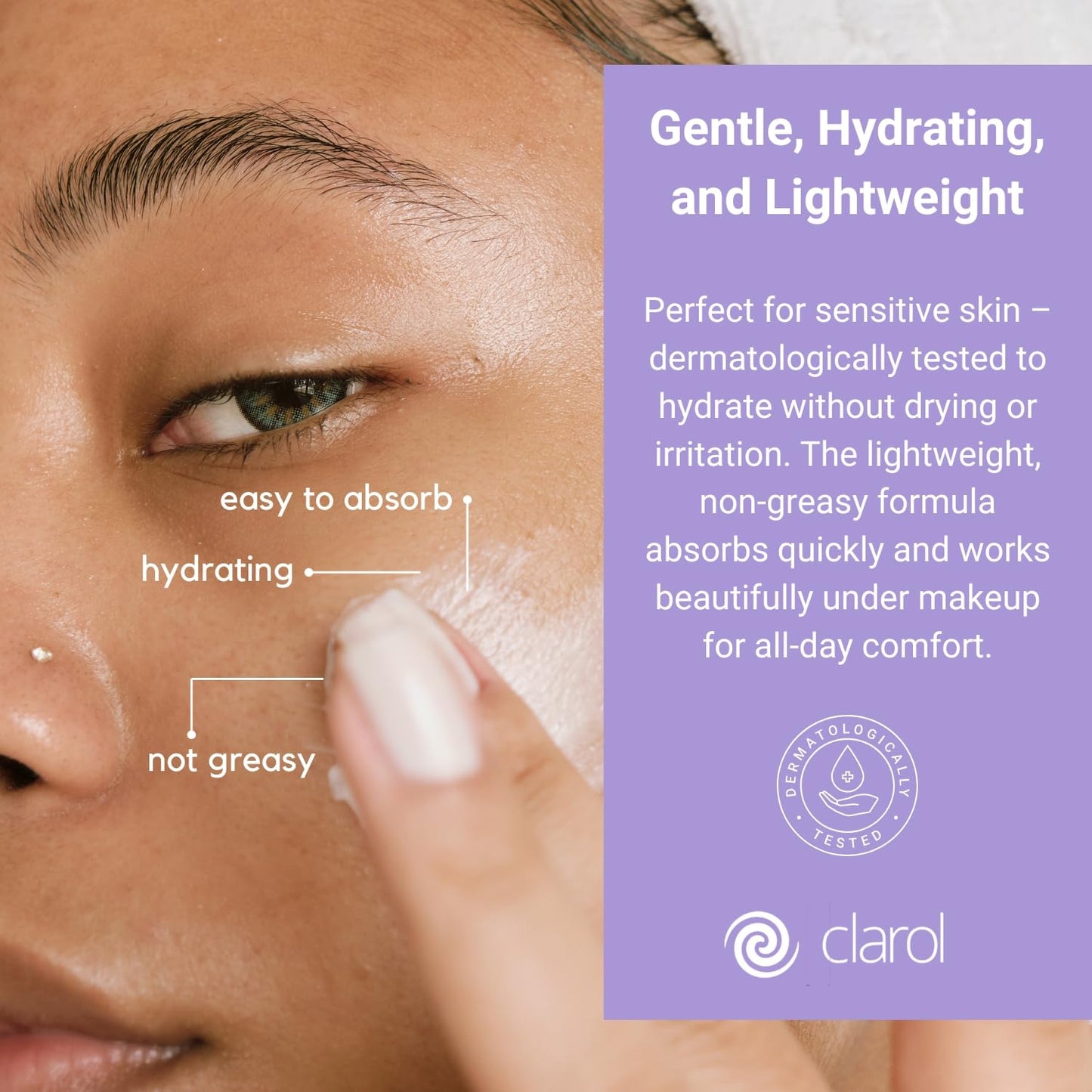 Skin Shop CLAROL Silver Serum 50ml – The First 'Smart' Anti-Bacterial Solution for Acne, Oily Skin, Redness, Scars, and Sensitive Skin