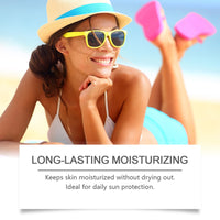 HERBENJOY Airy Sunstick Protection Bar, Broad Spectrum SPF 50+, Invisible No White Cast Sunscreen Stick for Face & Body, Water Resistant Korean Sunblock, Non-Sticky Roll On Sun Protection, 23g