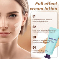 Shefave Supreme Cream, All Over Complexion Perfector, BB Cream Tinted Moisturiser, Full Coverage Concealer – Hydrating, Waterproof & Long-Lasting Body Coverage Perfector (Light, 97ml)