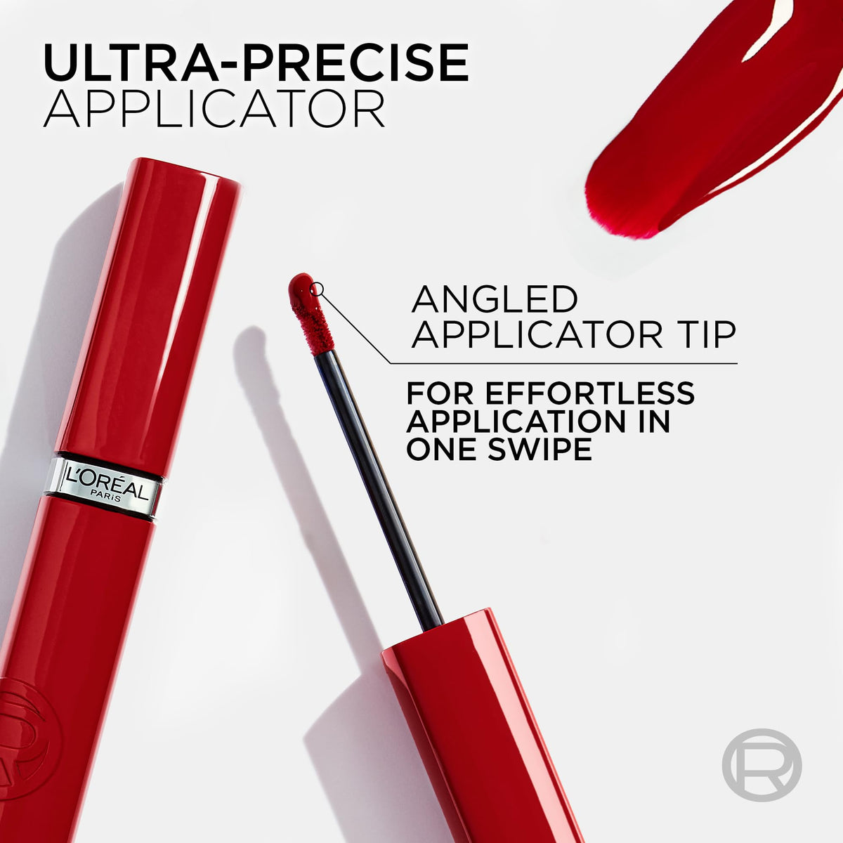 L'Oreal Paris L’Oréal Paris Lipstick, Infallible Laque Resistance, 16Hour Intense Shine & Ultimate Comfort – Non-Cracking, Liquid Lip Ink – Transfer-Proof & Bold Glossy Finish, Shade: 550 Noir Cherry