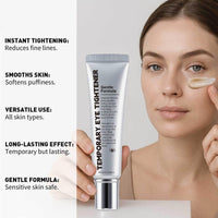 Davtue Perfection Eye Tightener, Temporary Eye Tightener, Instant & Temporary Under Eyes Tightener Cream with Brush, Gentle Skin Care Moisturizing Cream (1)
