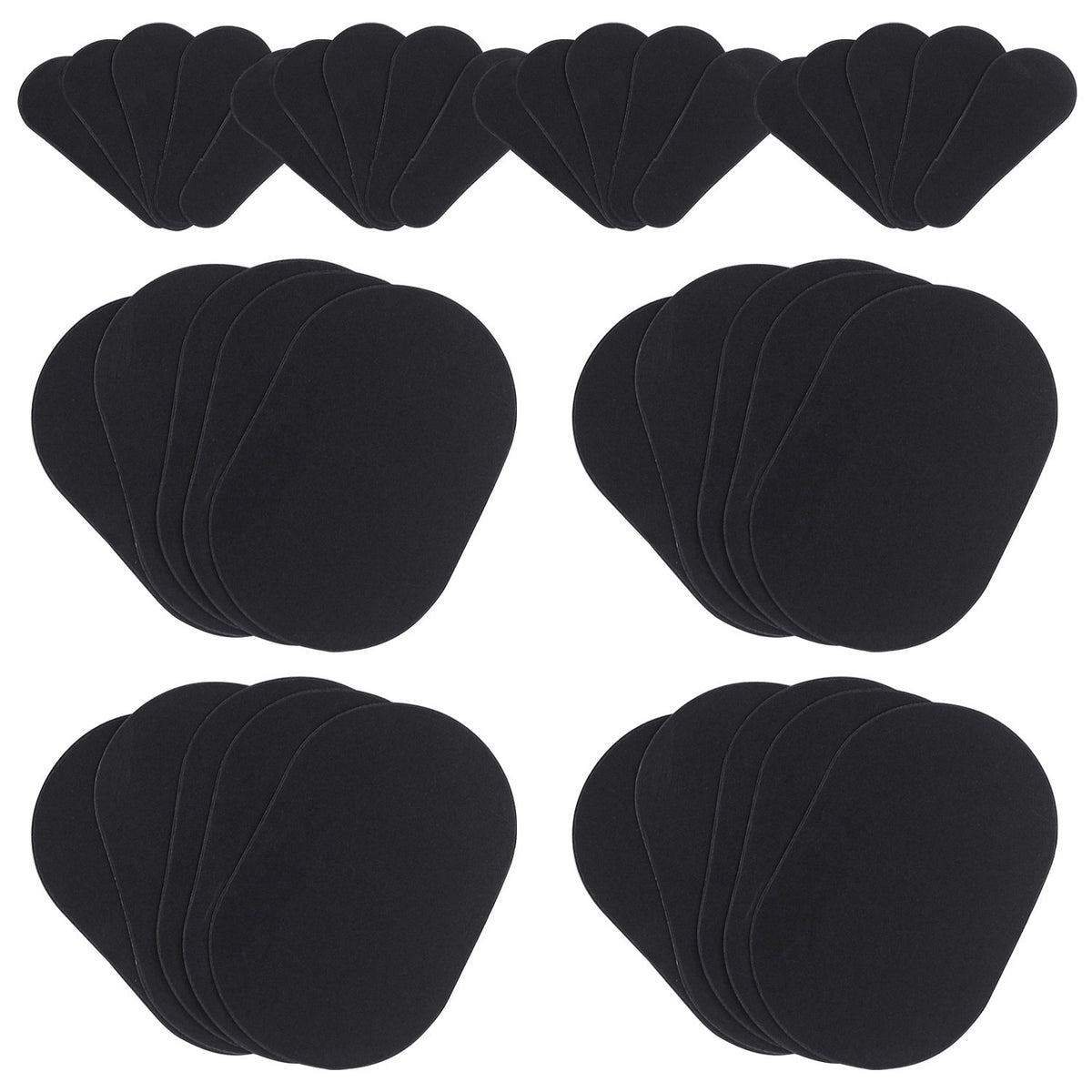 Exfoliating Hair Removal Pads x40 – x2 Buffer Pad Holders – x40 Buffer Pads - Smooth Skin on Legs Arms and Body - Unwanted Hair Removal Depilation Pads – By TRIXES