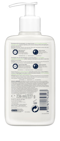 CeraVe Cream-to-Foam Cleanser with Amino Acids for Normal to Dry Skin 236ml