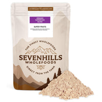 Sevenhills Wholefoods Organic Super Fruit Superfood Blend 150g, with Baobab, Lucuma, Acerola & Acai Berry, 30 Servings, Natural Source of Vitamin C