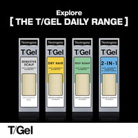 Neutrogena T/Gel Anti-Dandruff Shampoo for Oily Scalp, Fresh Jasmine, 250 ml (Pack of 1)