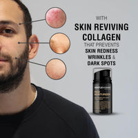 Gentlehomme Collagen Face Moisturizer for Men - Day & Night Facial Cream - Men's Anti-Aging, Moisturizing & Nourishing Moisturizer with Cucumber & Argan Oil - 1.8 oz.