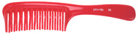 PRO.CO Pro-Tip Professional Detangling Hair Comb, Red, Red