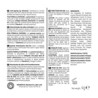 GOLD COLLAGEN Lip Volumiser - Anti-Ageing Lip Balm with Castor Oil, Coconut Oil, Vitamin E & Marine Collagen - Super Moisturising Lip Plumper with Beeswax for Healthier & Plumper Lips - Pearl Effect