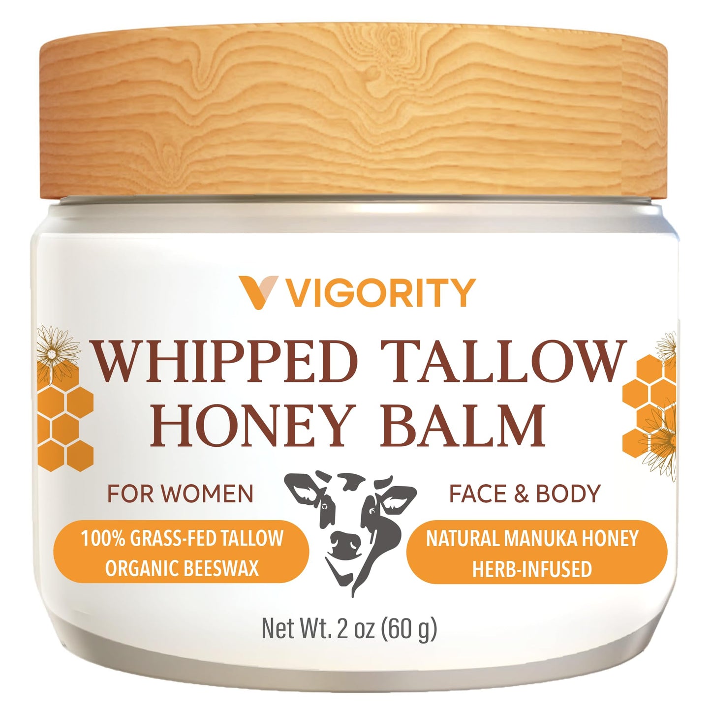 Vigority Beef Tallow Balm for Women
