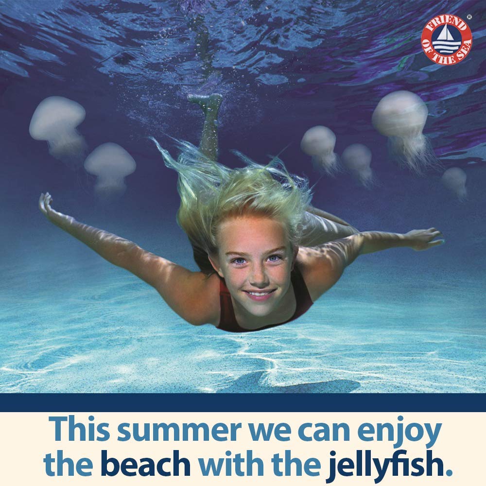SAFE SEA Safe Sea Anti-jellyfish Sting Protective Lotion for Kids - SPF50+ - Jellyfish & Sea Lice Prevention Sunscreen (Kids2pack)