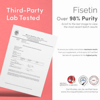 vP Vitality Pro Fisetin Supplement 100mg x 60 Capsules
