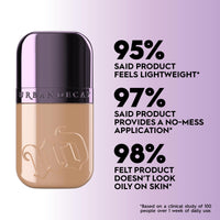 Urban Decay Face Bond Waterproof Foundation, With 3% Niacinamide, Lasts up to 24hr, Shade: 26 - Medium Deep Warm Peachy, 30ml